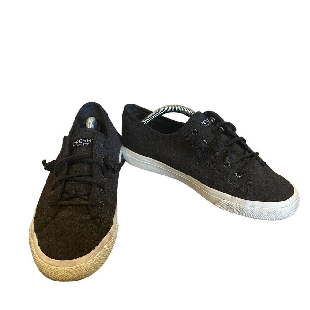 Sperry Top-Sider Seacoast Wool Gray Boat Shoes STS80639 Women's Size 8M Sneakers